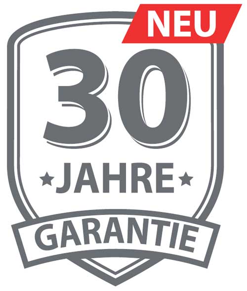 30 Jahre Garantie auf Schornsteine